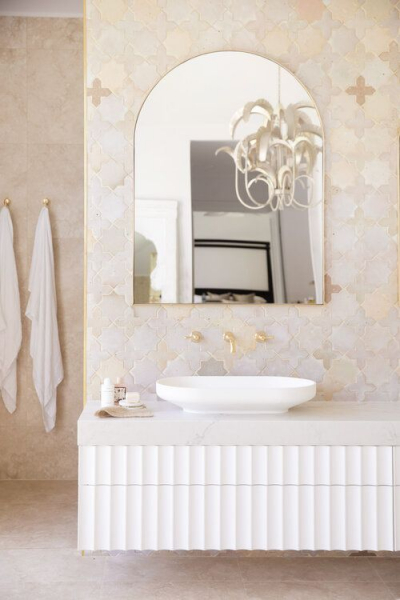 Шкаф и тумба в ванную "Рим"