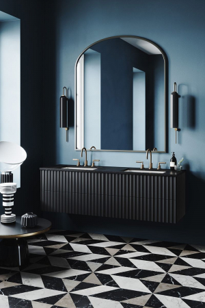 Шкаф и тумба в ванную "Гуанчжоу"